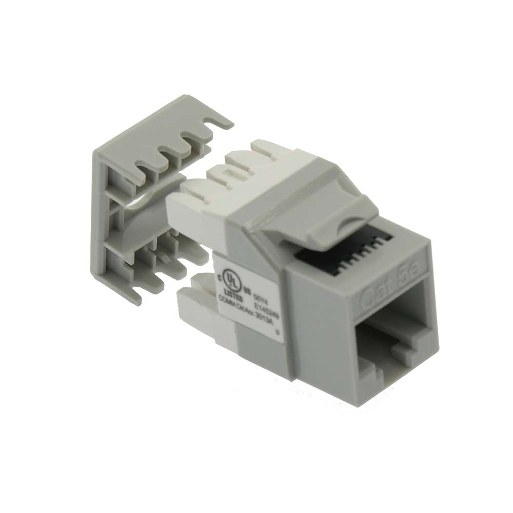 CAT5E RJ45 110 Type 180° Keystone Jack CAT5E RJ45 110 Type 180° Keystone Jack